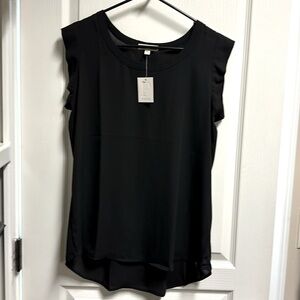 NWT Pleione scoop neckline blouse, size small